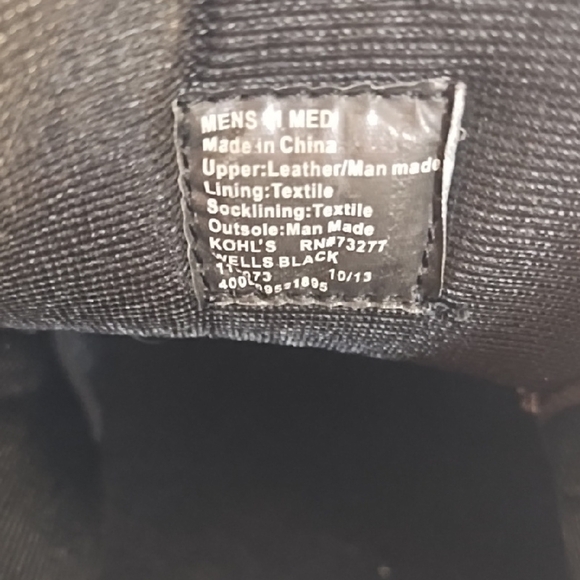 Black Comfort Oxfords Classic Lace up Core Technology - Picture 10 of 11